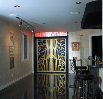 Орнамент на дверь