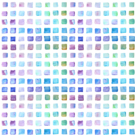 Акварельные квадраты