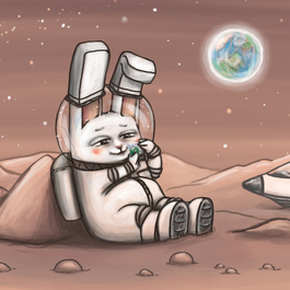 Зайки на луне