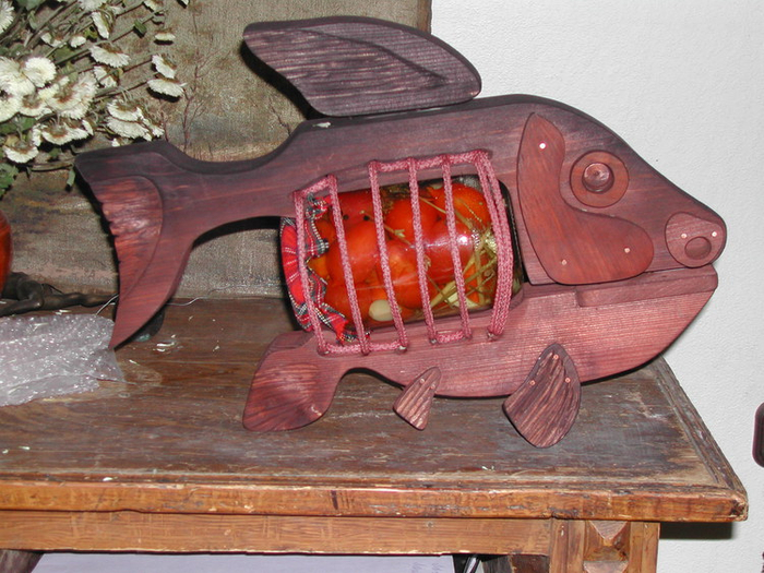 Мои поделки (рыба,с солениями...)