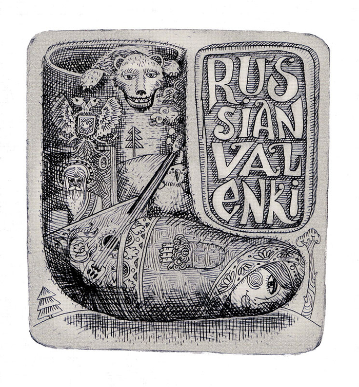 русские валенки