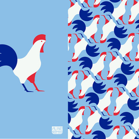 Символ Франции - Галльский петух 