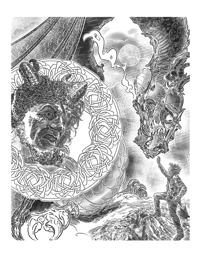 Эрто ,Илл.№10 к главе "Совет в Эльфенгоре".