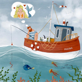 «Мечтающий рыбак»