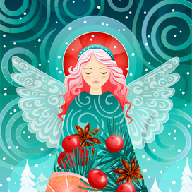 Снежная клюква