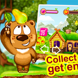 Мобильная игра "Mini Bear Light: game for children"