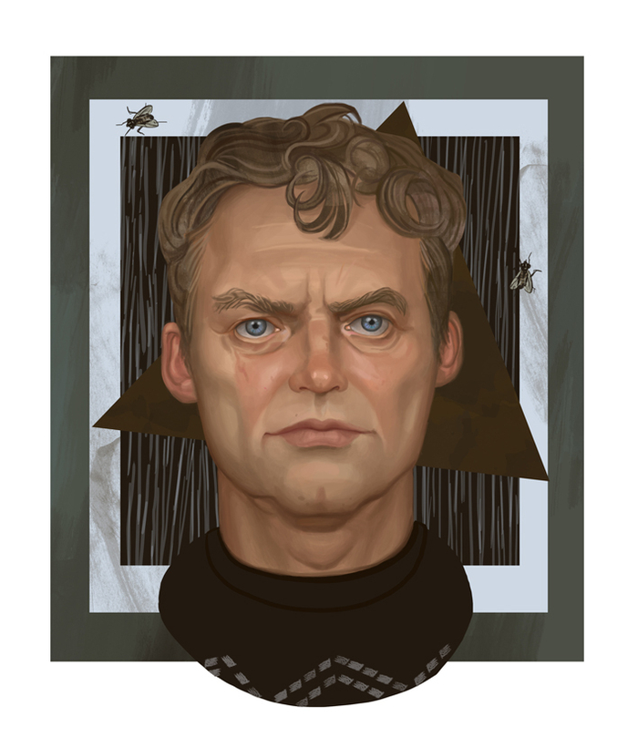 портрет мужчины