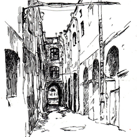 Мои любимые питерские дворы-колодцы.