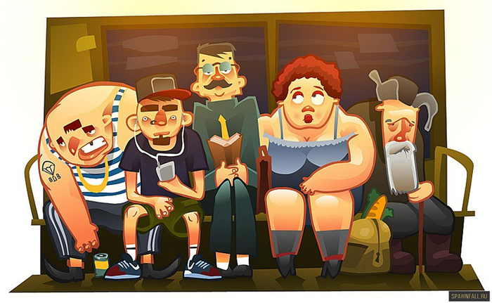 Очередной день в метро