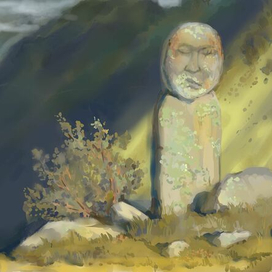 хозян места.