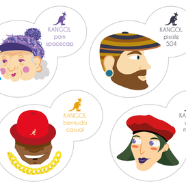 Stickers for Kangol Store