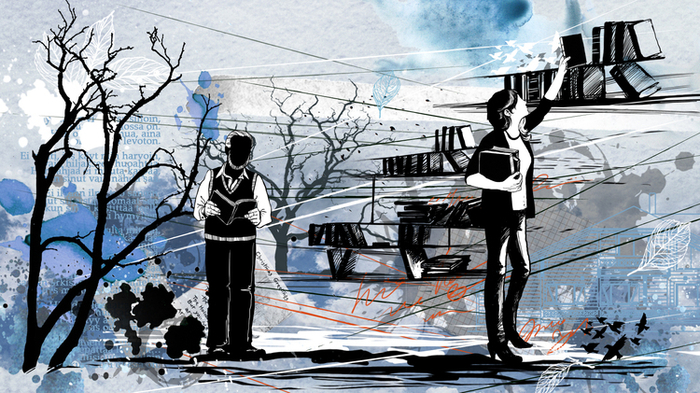 №6 серия иллюстраций для титров теле-сериала