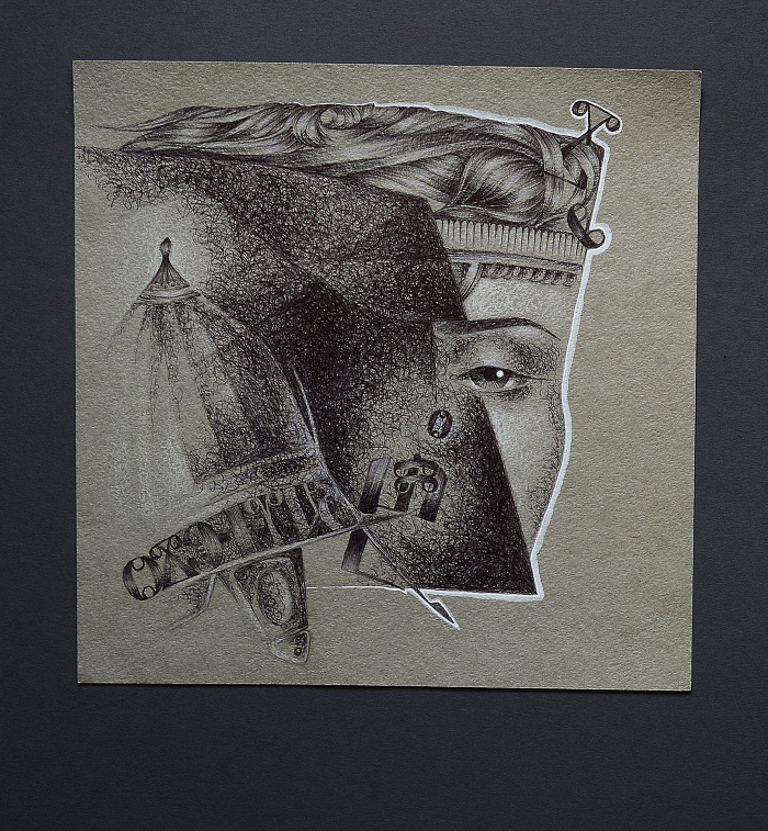 Серия графических листов по мотивам прозы Милорада Павича