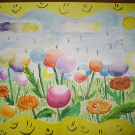 Необычные одуванчики 