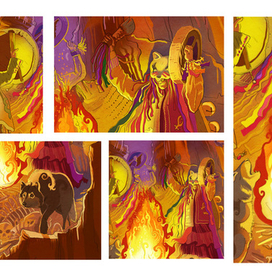 Легенда о Чарынском каньоне (Казахстан)