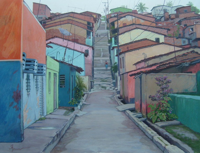 Улочка в Ресифи