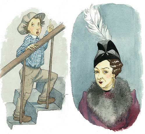 Фредди Перкинс и Миссис Пендлтон, заставки