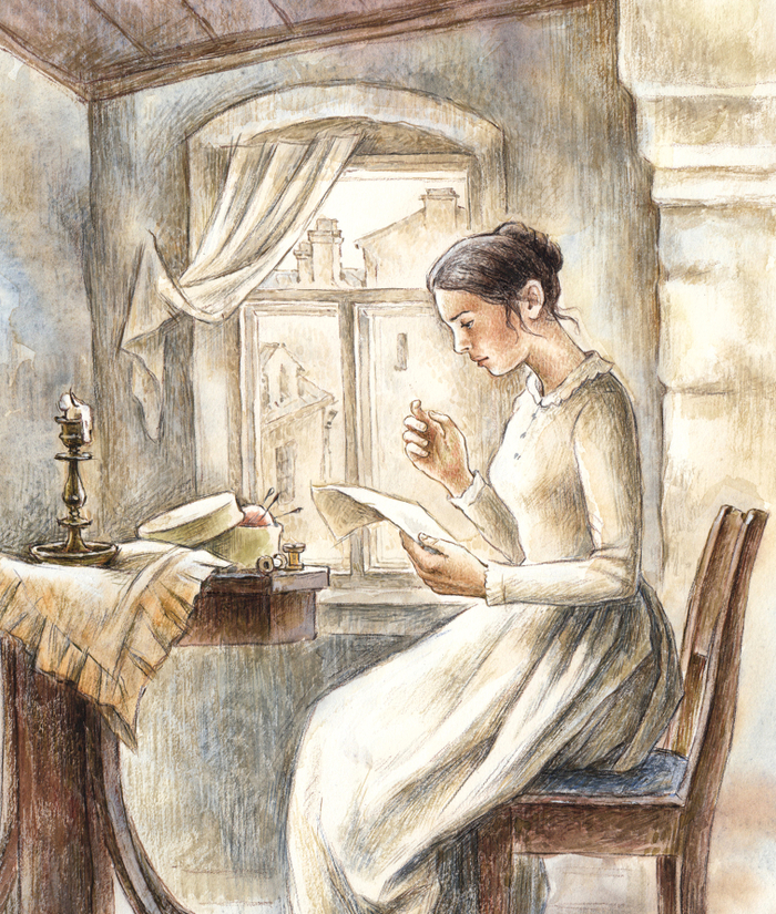 К роману Ф.М.Достоевского "Бедные люди".