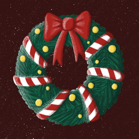 Новогодний венок