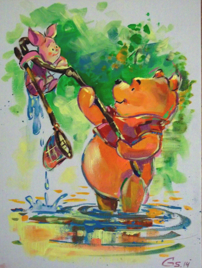 Хрюня с Винни)))