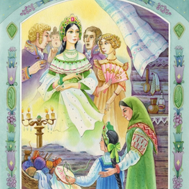 "Малахитовая шкатулка" П.Бажов , для издательства ЭКСМО 