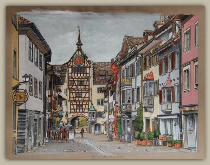 Швейцария. Штайн на Рейне