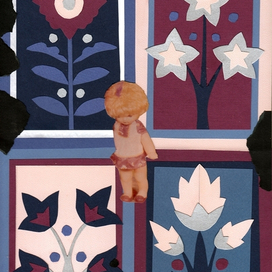 По мотивам мозаики на детском садике