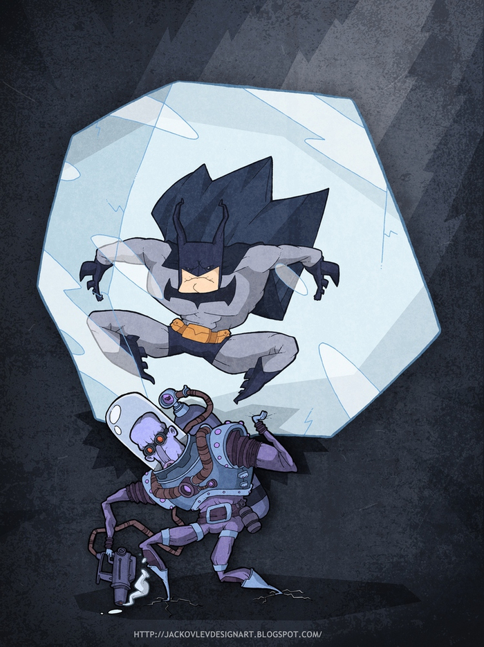 Batman & Mr.Freeze 