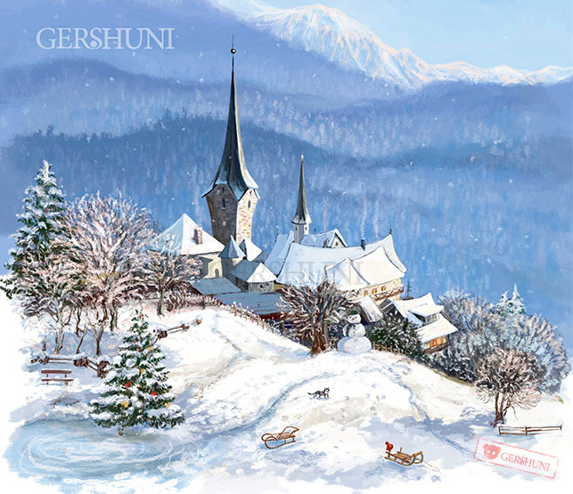 Austria winter. Зимняя Австрия