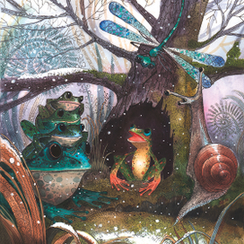 Лягушка-путешественница.