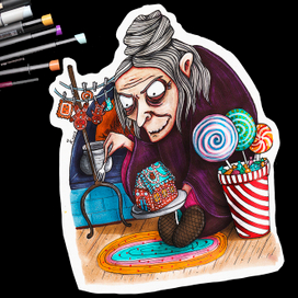 Ведьма - сладкоежка