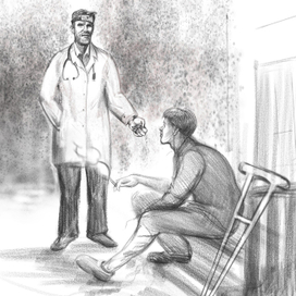 Из серии иллюстраций к произведению В.М.Шукшина