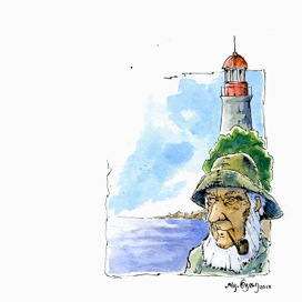 Старый смотритель.