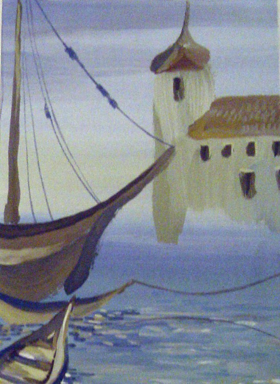 Эскиз к сказкам Андерсена