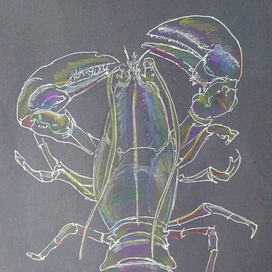 Флуоресцентный омар