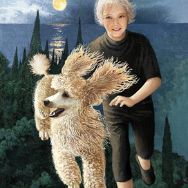 Рассказ А. И. Куприна "Белый пудель" 3. Для издательства " Эксмо"