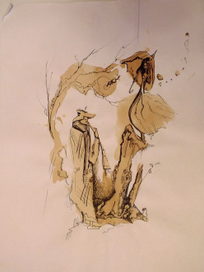 Чайные выброски из головы