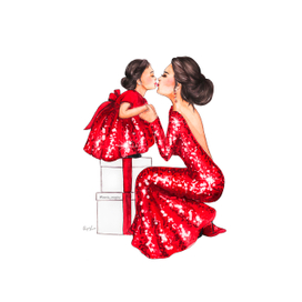 Мама и дочь