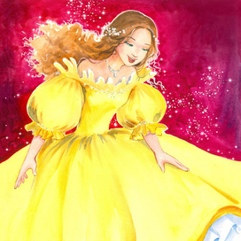 Бальное платье.