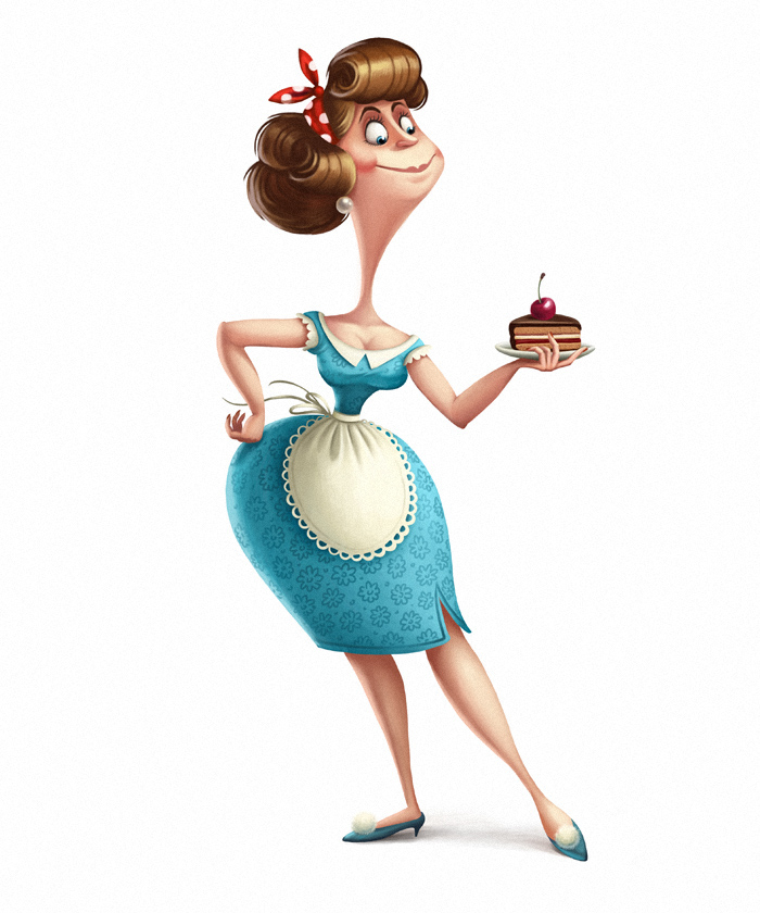 домохозяйка!