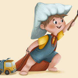  Веселый ребенок