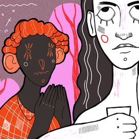 Иллюстрации для журнала batenka.ru