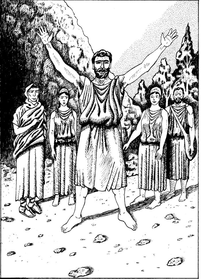 Иллюстрация к книге "Сокрушение кумиров".