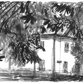 Городской скетч