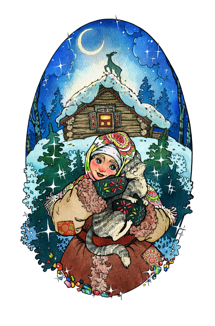 Даренка с Муренкой, цвет