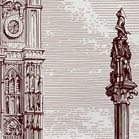Westminster Abbey (detail)