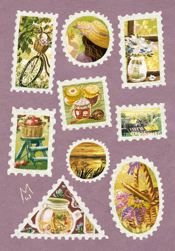 Из серии "Радости лета" - Воспоминания