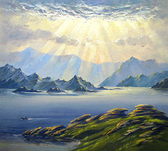 Вечер. После дождя.