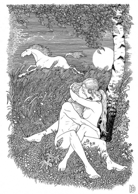 Заря  (серия "Славянская эротика")