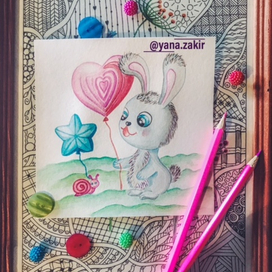 Зайчик и улитка